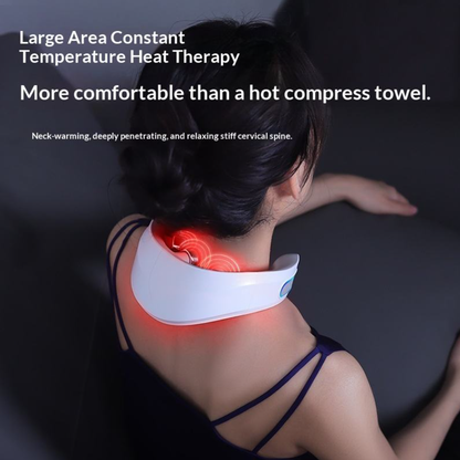 105 LED Red Light Therapy Heating Belt – Adjustable Heated Waist Wrap with Timer for Home Relaxation